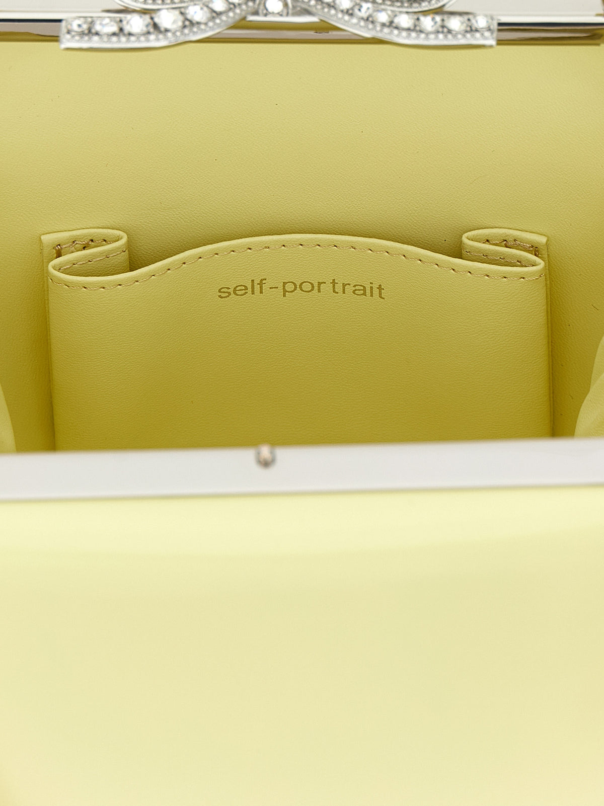 Self-Portrait Multicolor Leather Handbag