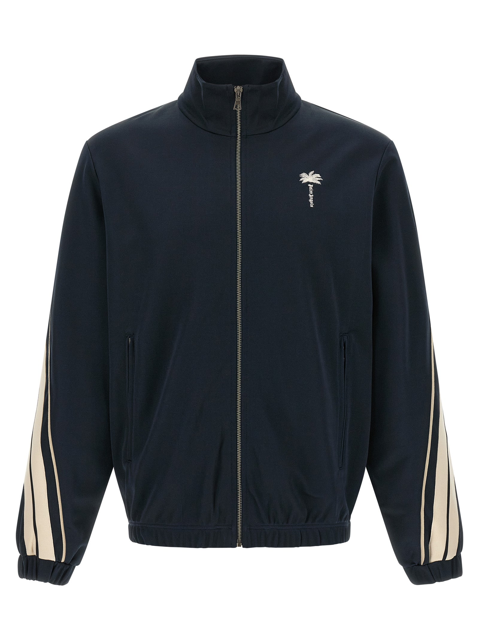 Palm Angels Blue Polyester Sweatshirt