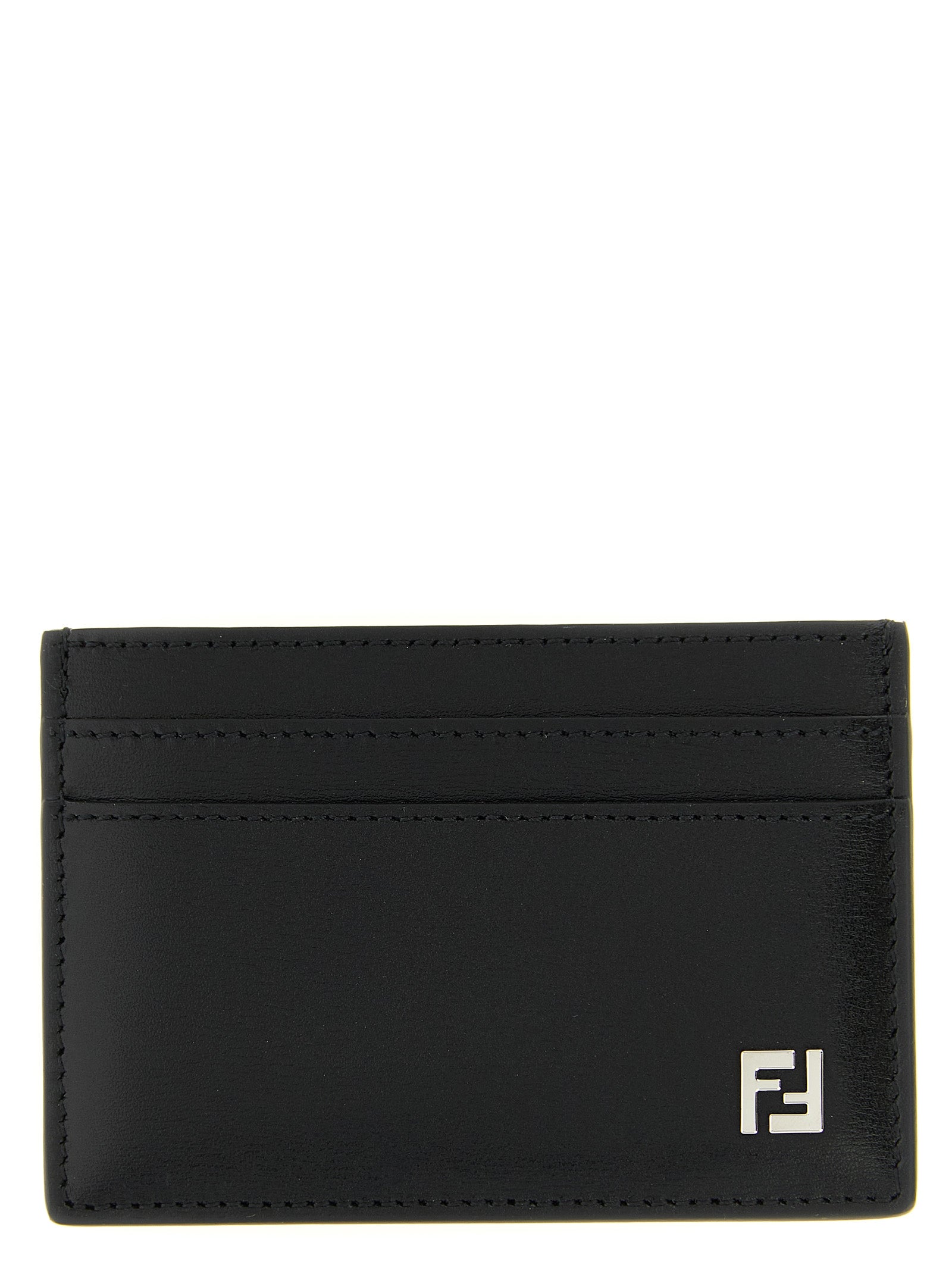 Fendi Black Calfskin Cardholder