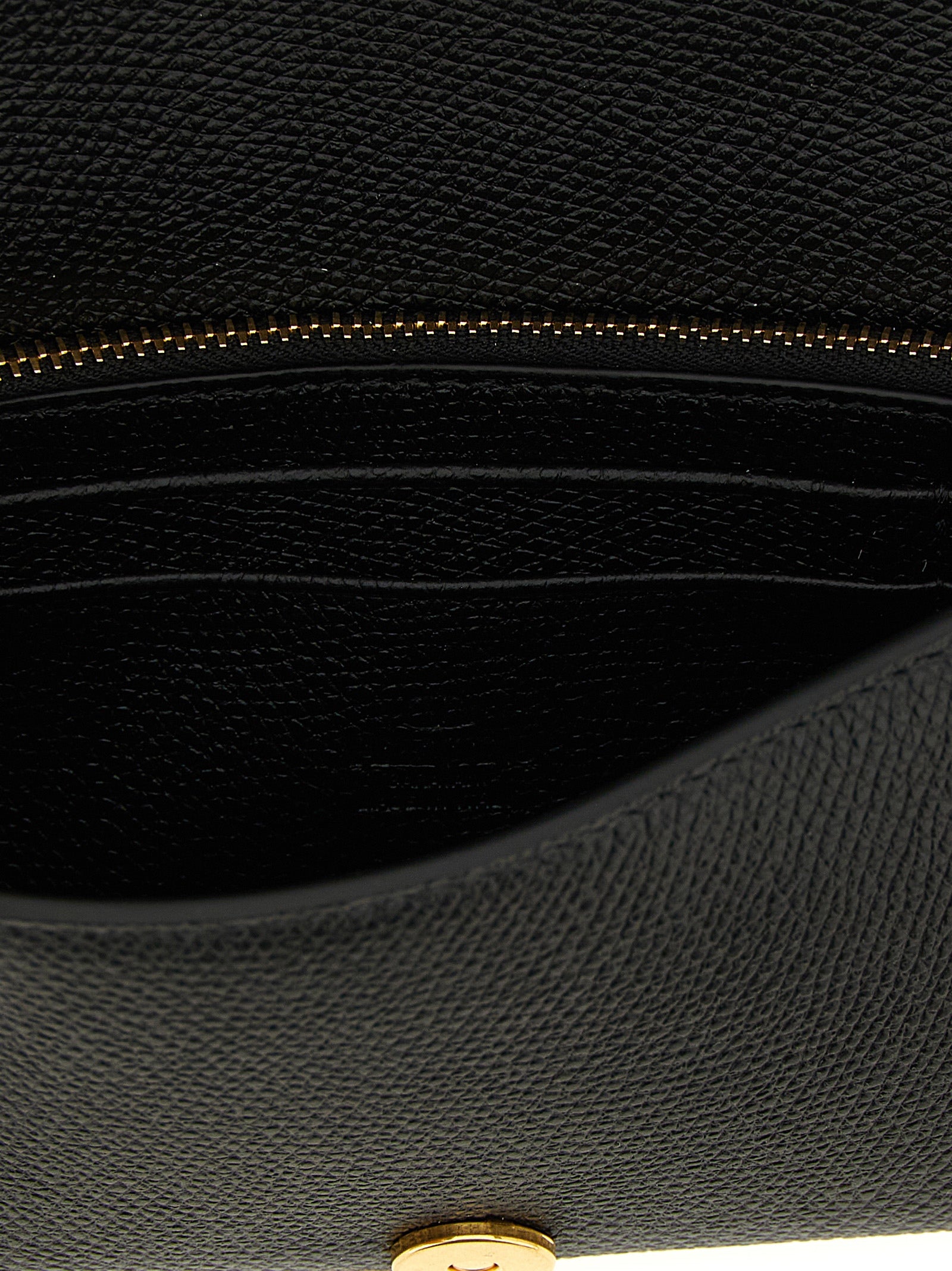 Valentino Garavani Black Calfskin Cardholder