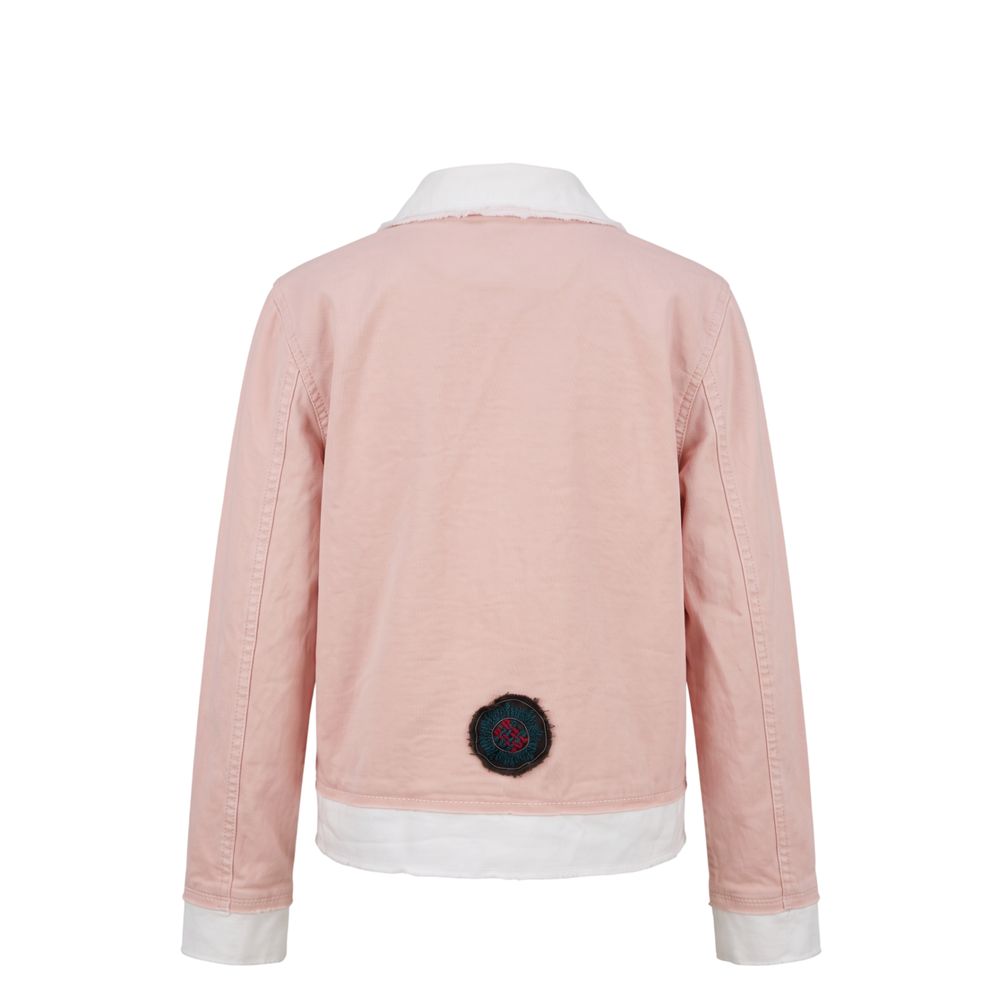 Mr&Mrs Italy Pink Cotton Women's Jacket