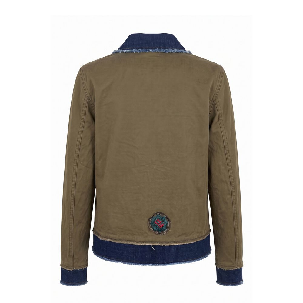 Mr&Mrs Italy Green Cotton Women's Jacket