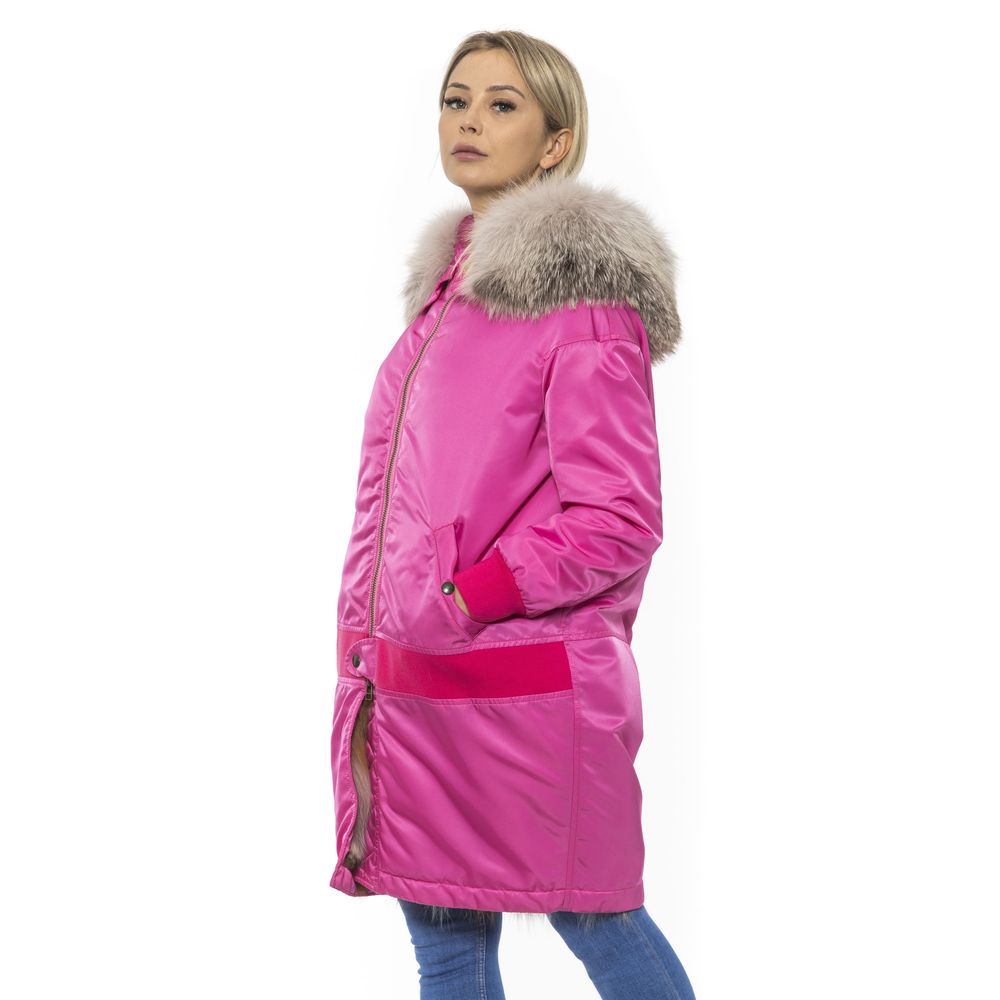 Mr&Mrs Italy Pink Cotton Women Jacket