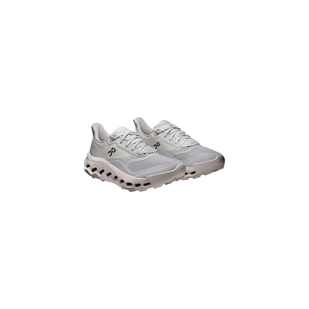 On Running Gray Synthetic Athletic Sneakers