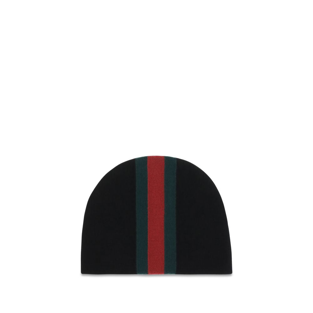 Gucci Black Wool Oves Aries Beanie