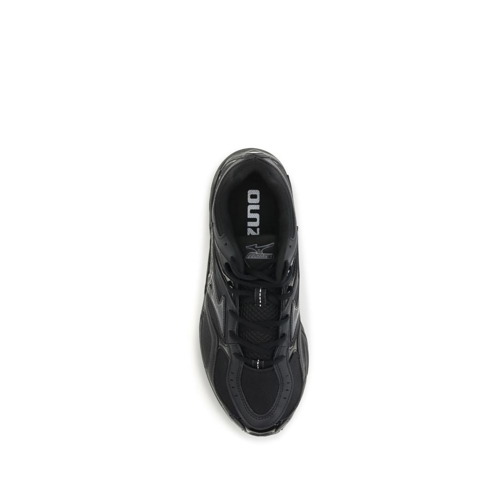 MIZUNO Black Fabric Athletic Sneakers