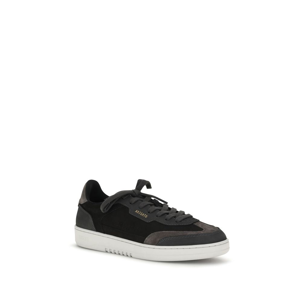Axel Arigato Black Nubuc Leather Athletic Sneakers