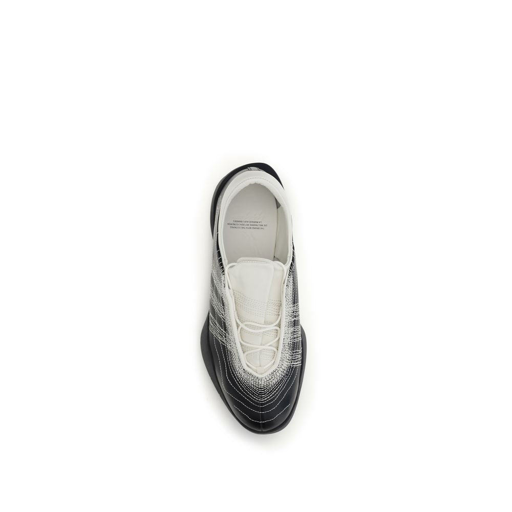 Y-3 Black Rubber Athletic Sneakers