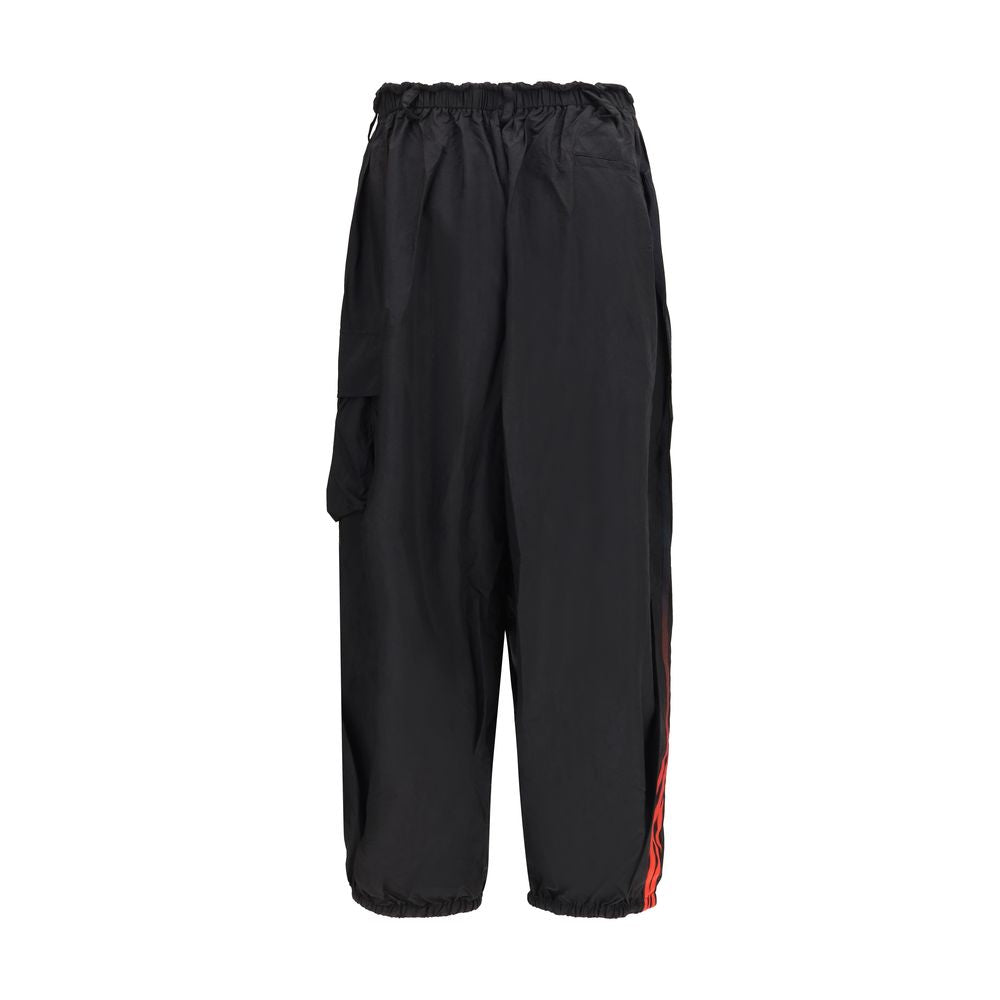 Y-3 Black Polyamide Cargo Pants