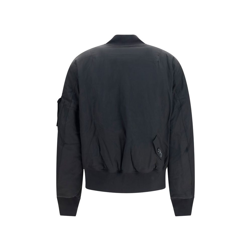 Y-3 Black Polyamide Bomber