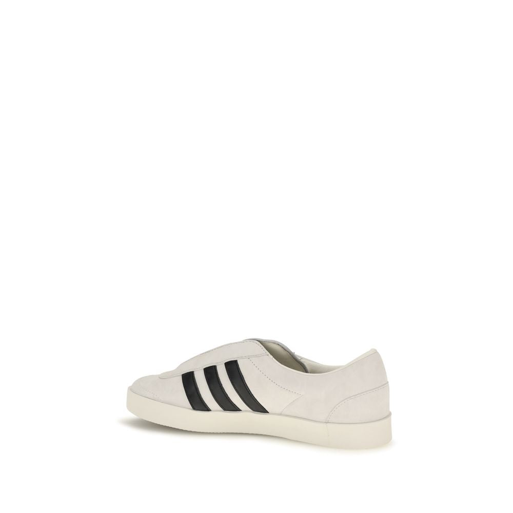 Y-3 White Calf Leather Bos Taurus Sneakers