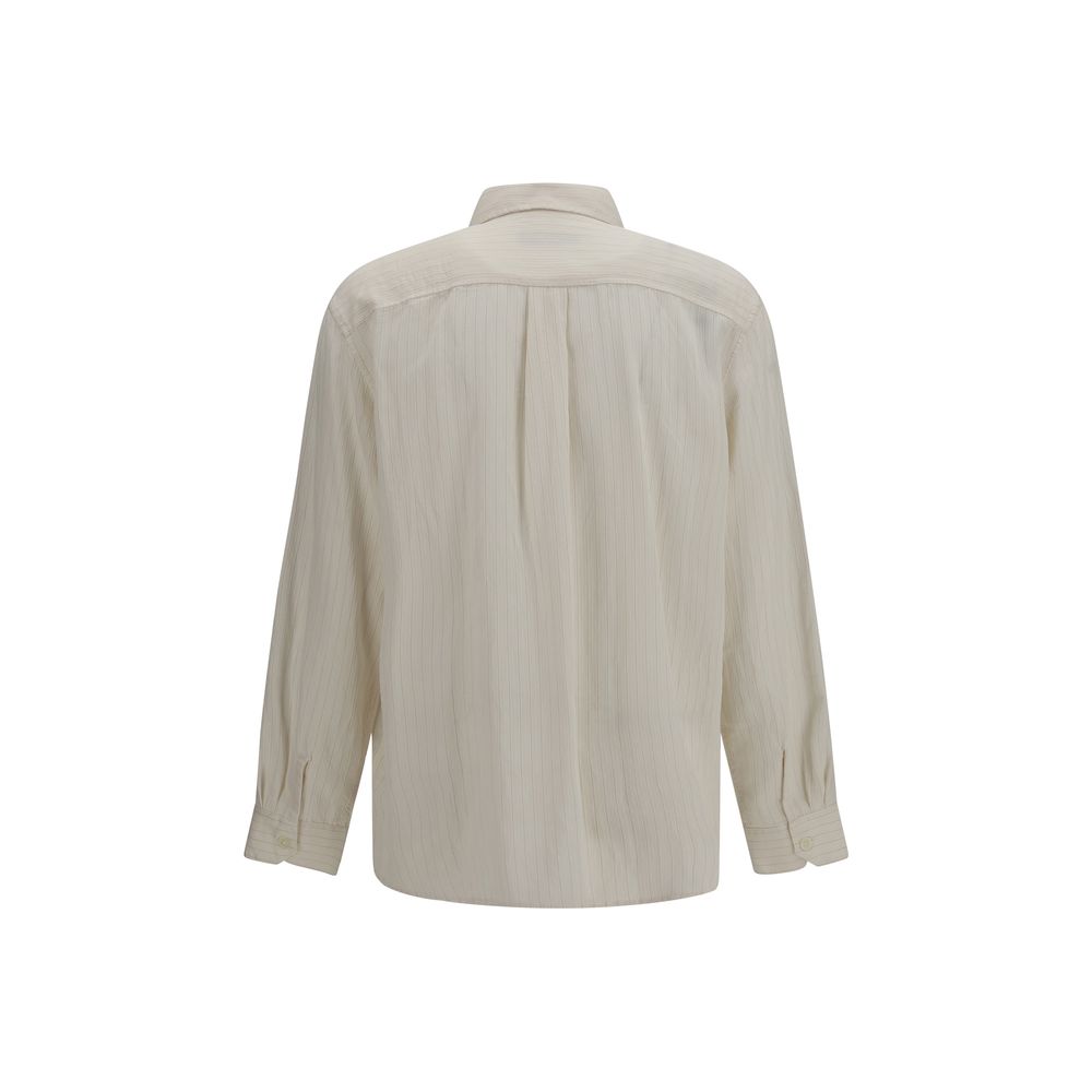 Our Legacy Beige Lyocell Pattern Shirt