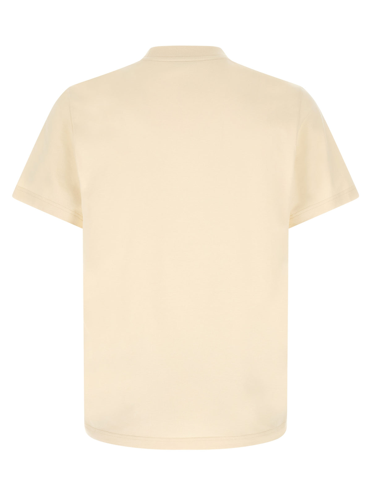 Moncler White Cotton T-Shirt