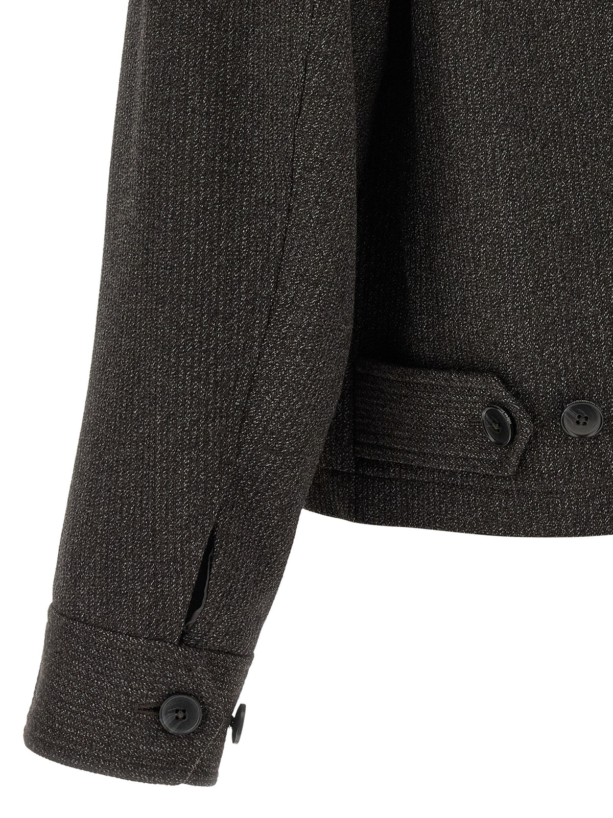 MFPEN Brown Wool Full-Length Jacket