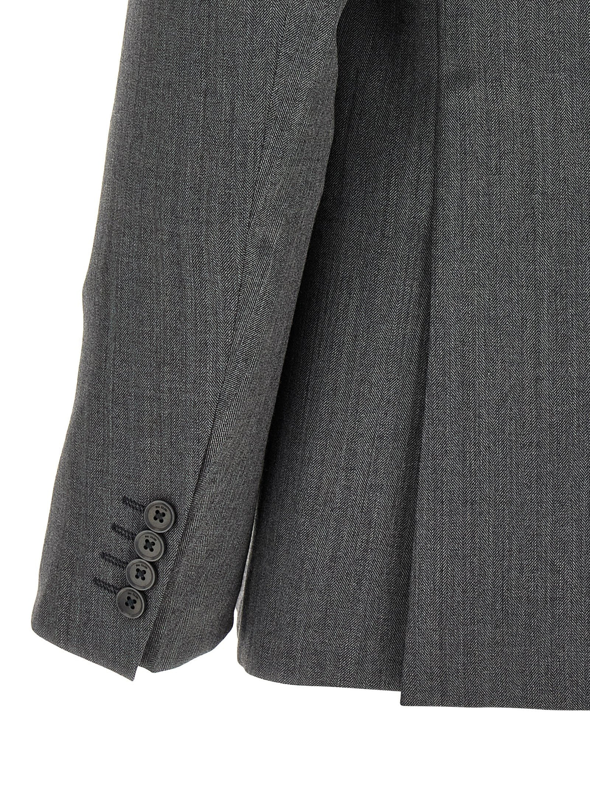 Pal Zileri Gray Wool Suit