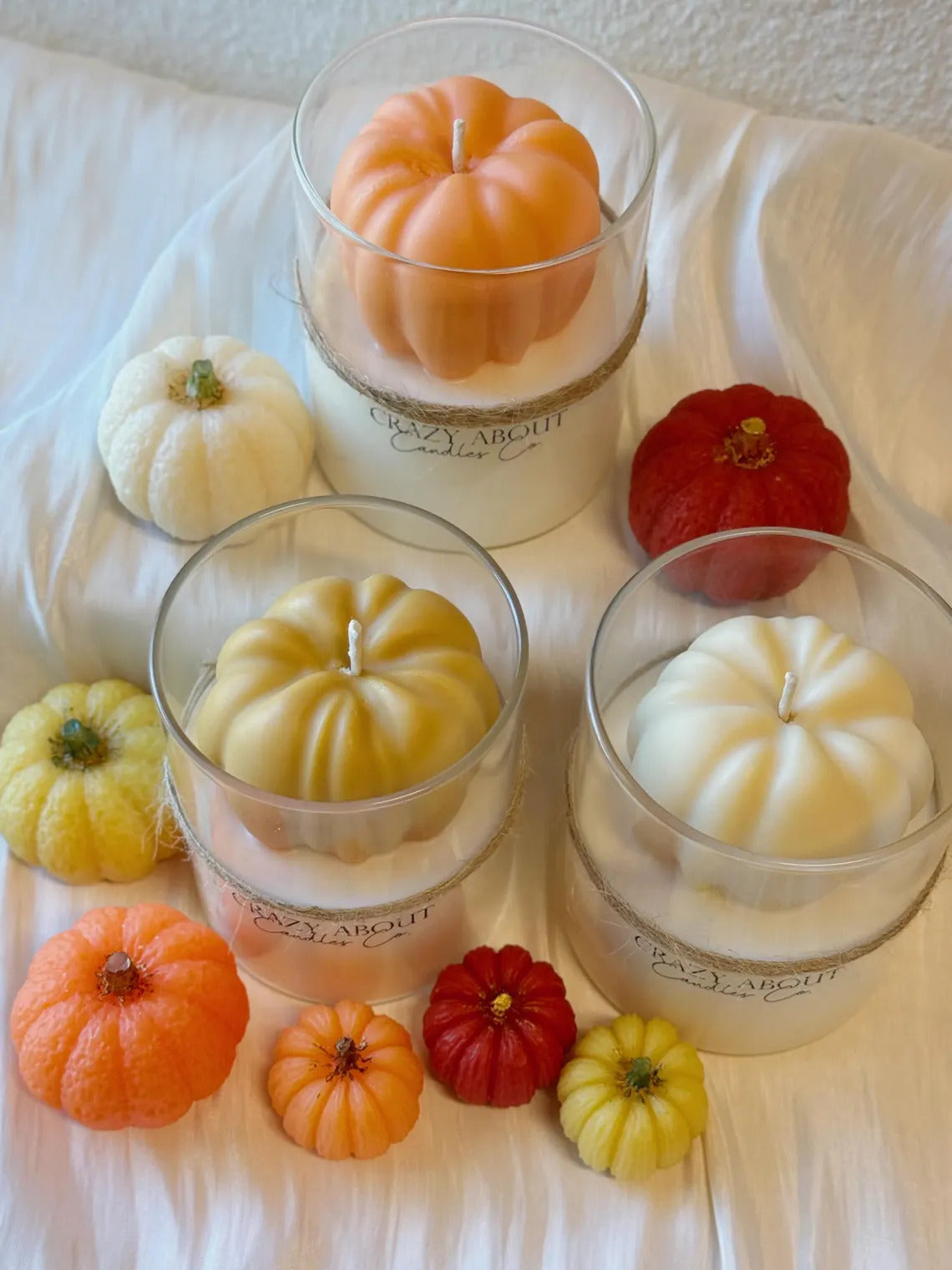 Pumpkin Season Soy Wax Candle• Seasonal Gift •Home Decor LUNESCAPE