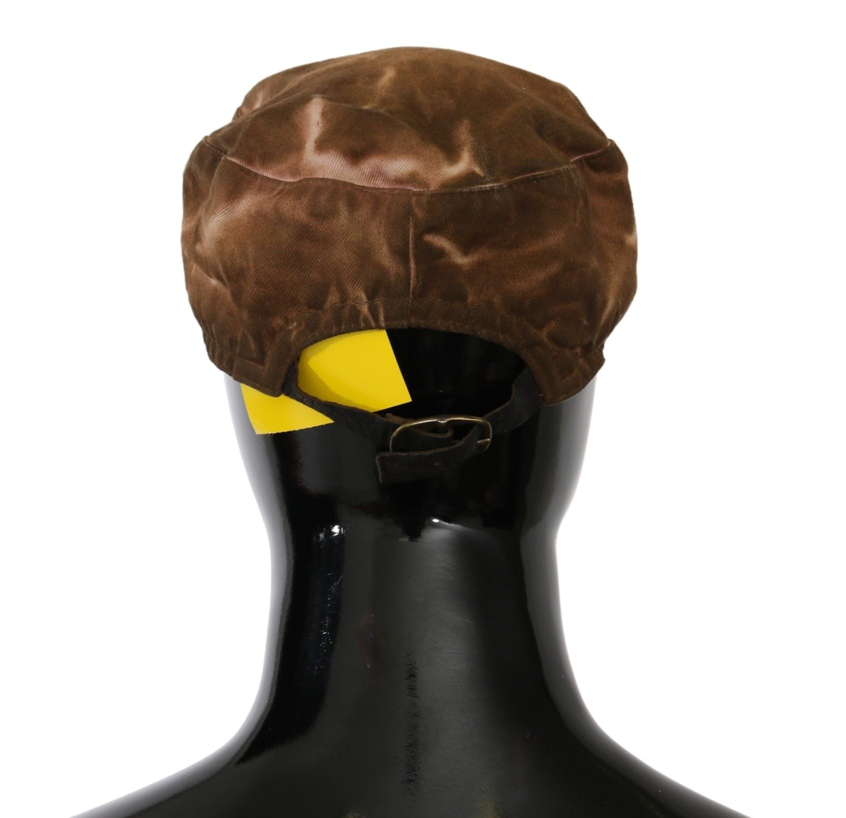 Costume National Elegant Brown Newsboy Hat LUNESCAPE