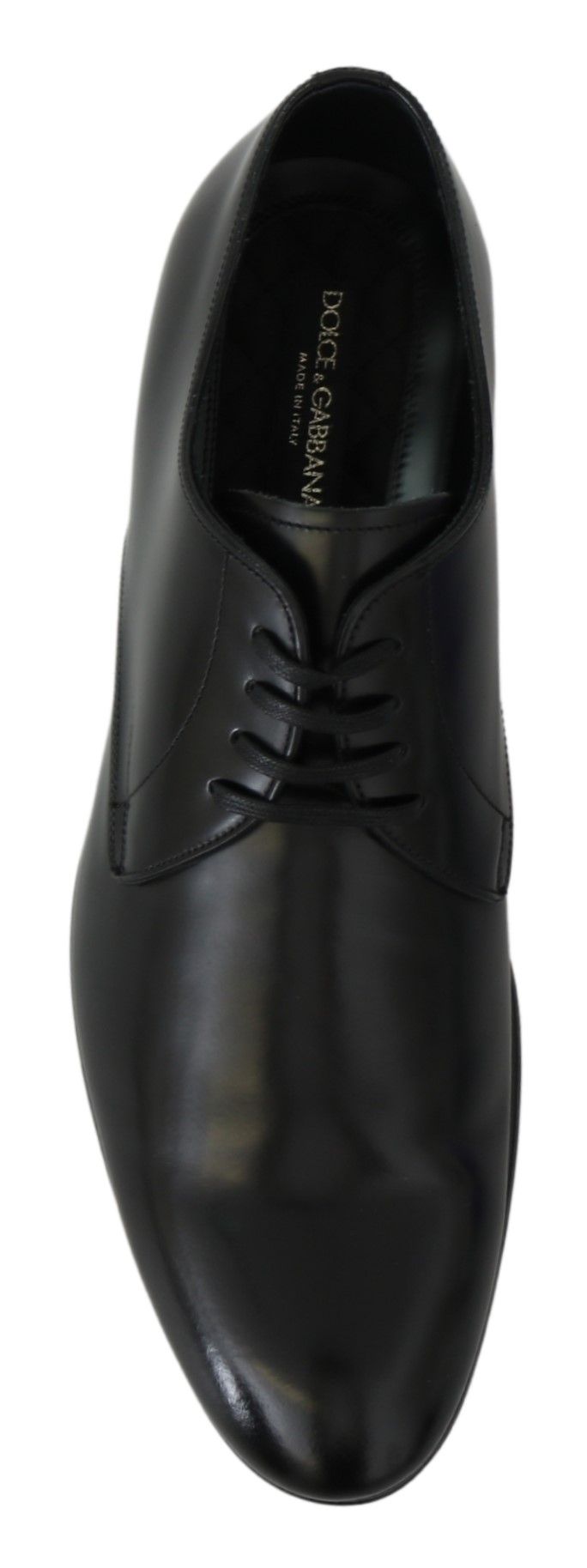 Dolce & Gabbana Derby Napoli Black Leather Dress Formal Shoes LUNESCAPE