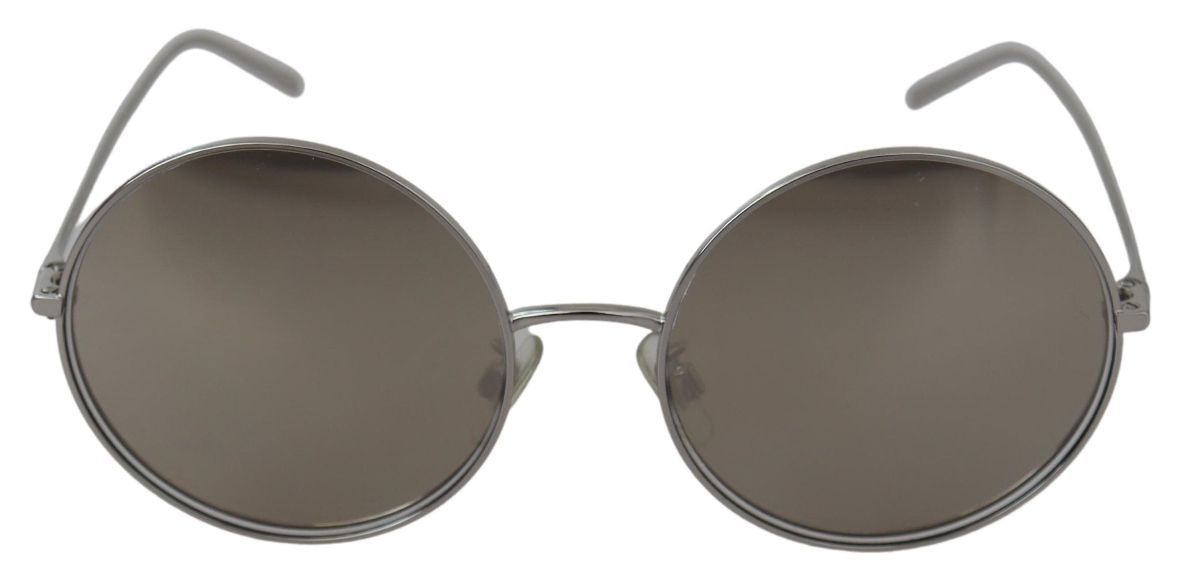 Dolce & Gabbana Chic Silver Grey Lens Sunglasses for Women LUNESCAPE