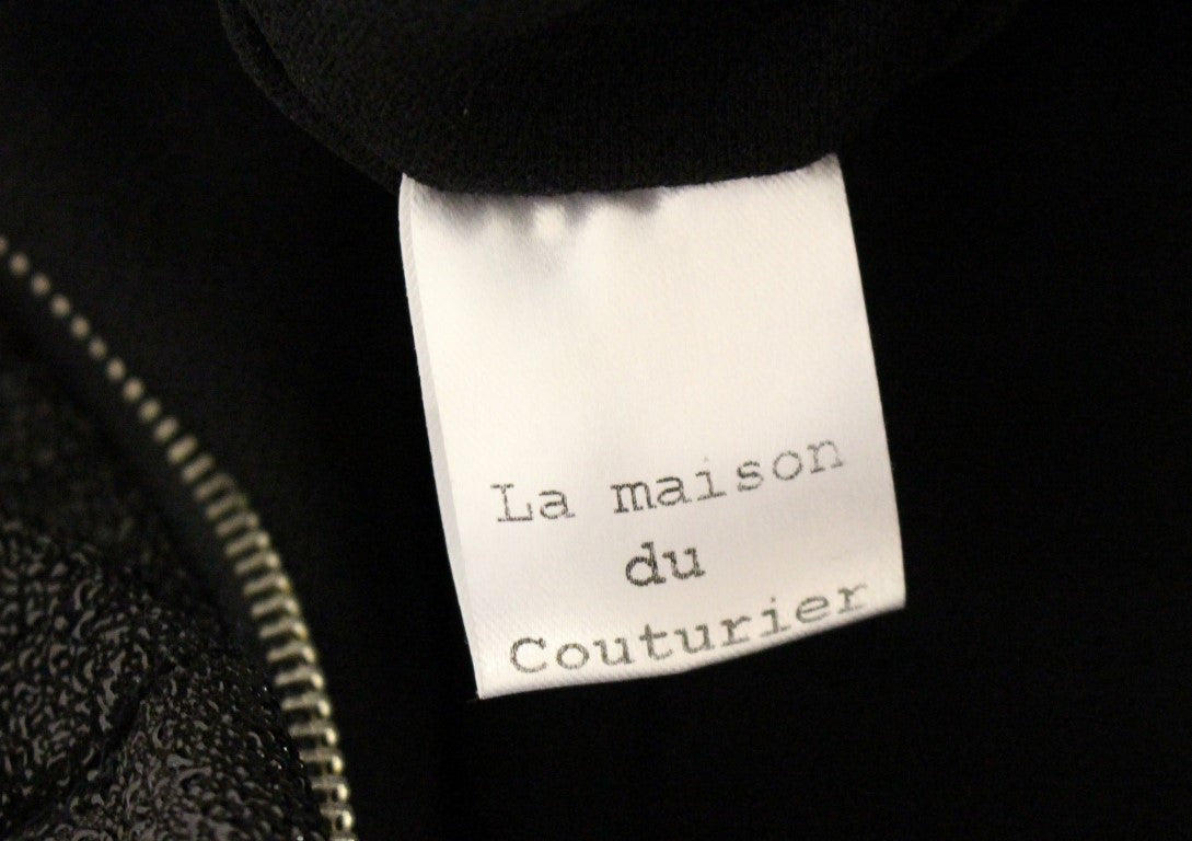 La Maison du Couturier Black Leather Jumpsuit LUNESCAPE