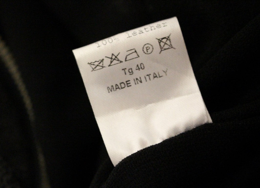 La Maison du Couturier Black Leather Jumpsuit LUNESCAPE