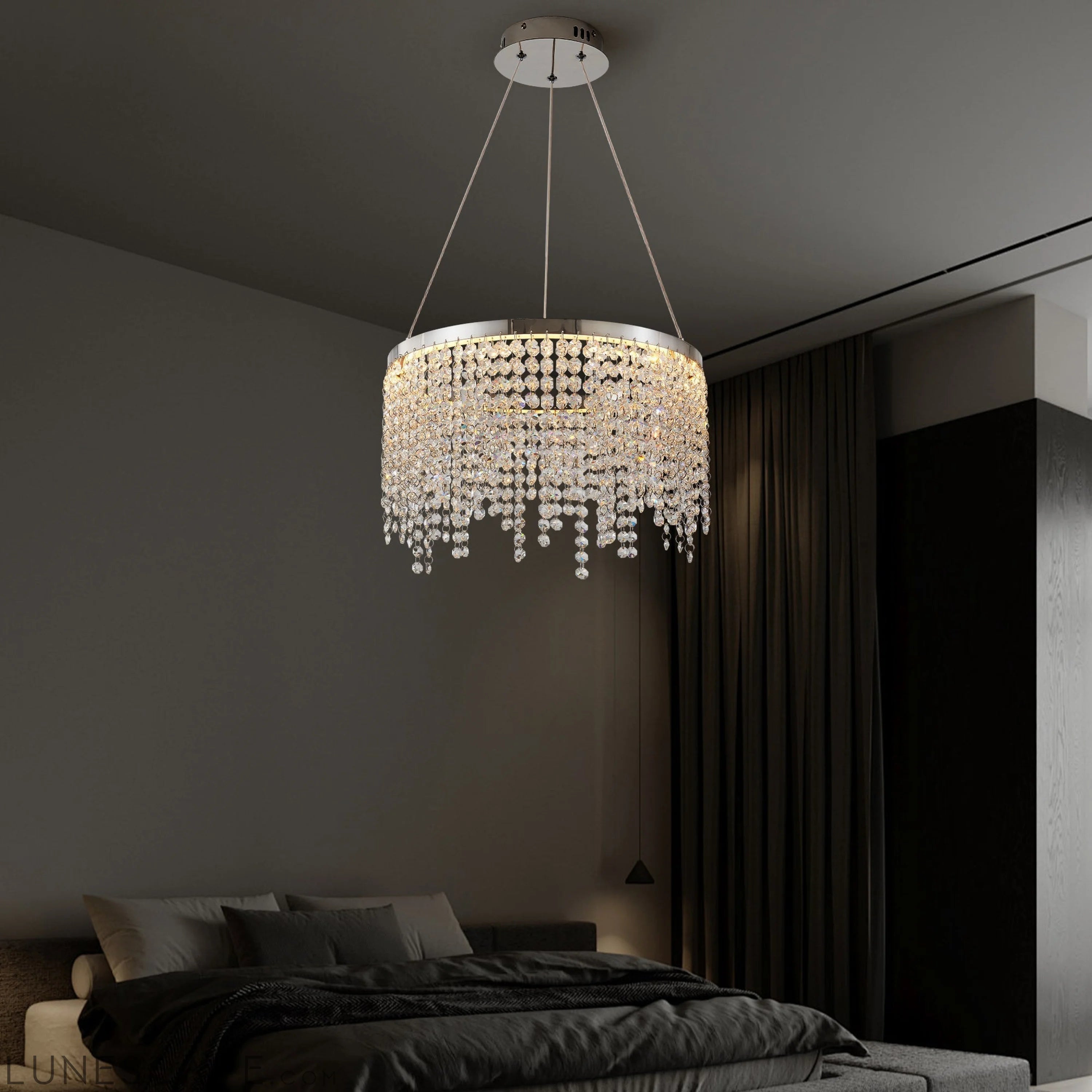 15.7-inch Fancy hanging ceiling lamps luxury modern Chandelier LUNESCAPE