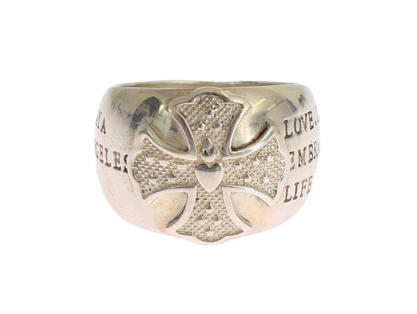 Nialaya Elegant Sterling Silver Statement Ring LUNESCAPE