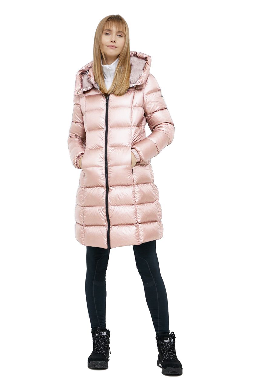 Refrigiwear Pink Nylon Women Jacket LUNESCAPE
