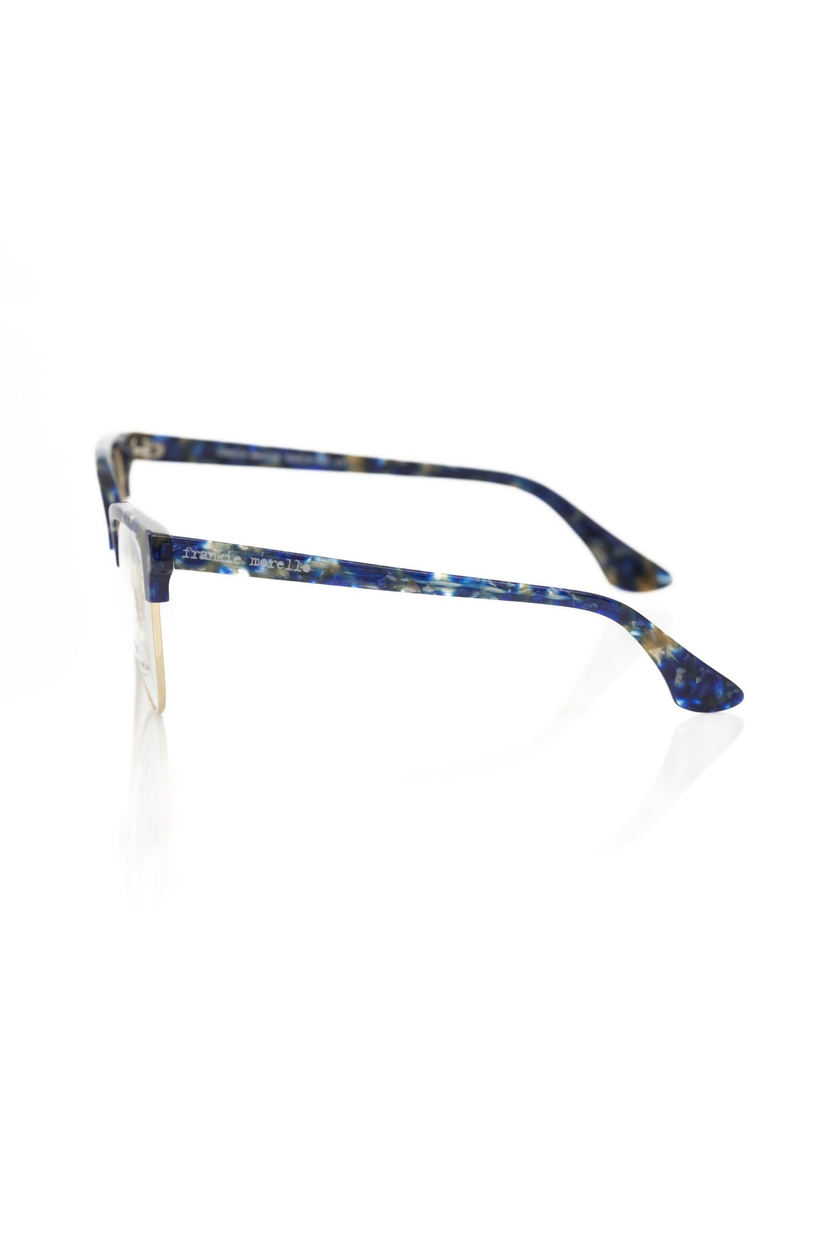 Frankie Morello Blue Metallic Fiber Women Frame LUNESCAPE