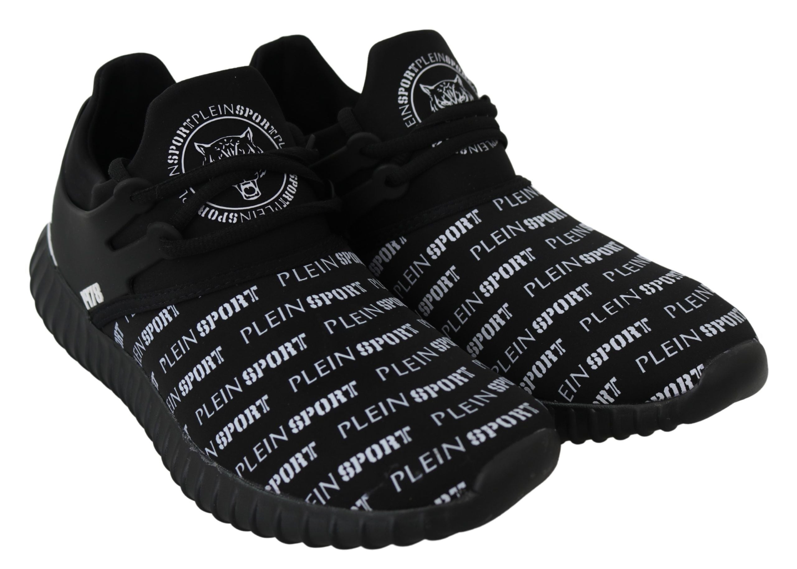 Plein Sport Chic Black Runner Henry Sport Sneakers LUNESCAPE