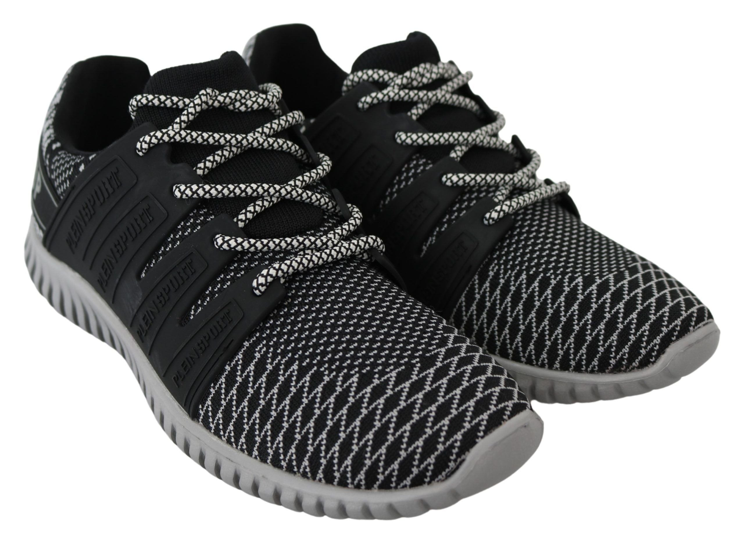 Plein Sport Exclusive Runner Mason Sneakers - Jet Black LUNESCAPE