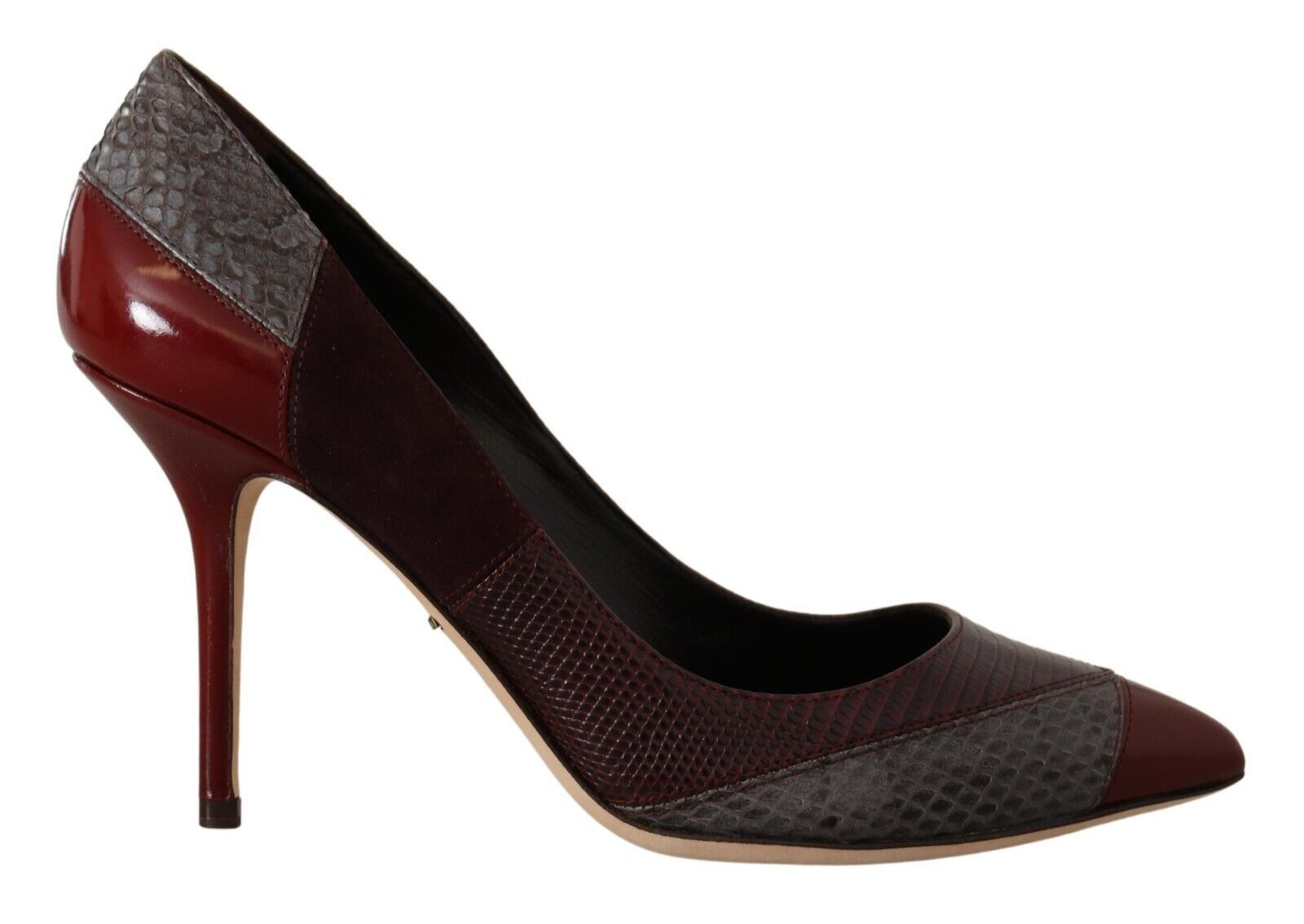 Dolce & Gabbana Multicolor Exotic Leather Heels Pumps Shoes LUNESCAPE