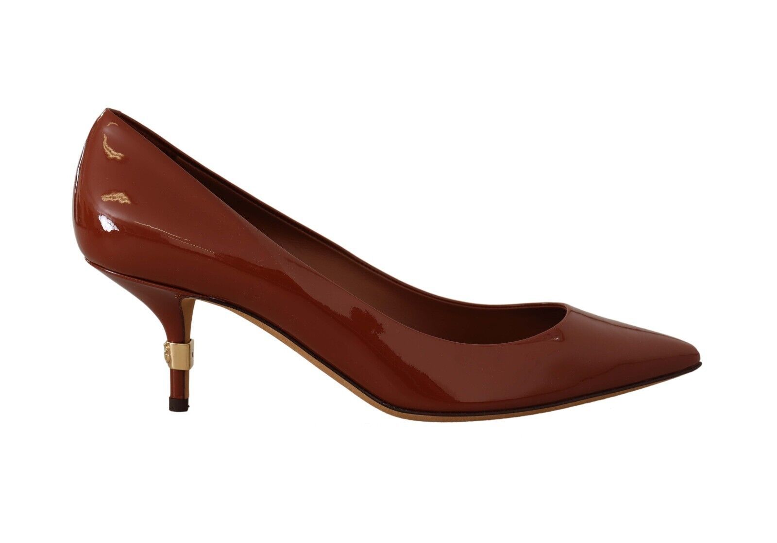 Dolce & Gabbana Elegant Patent Leather Heels Pumps LUNESCAPE