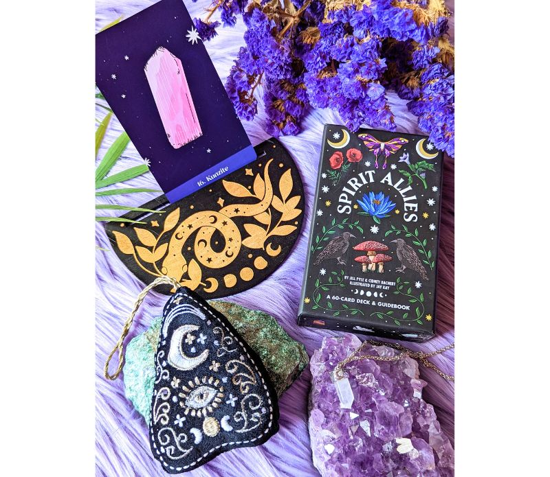 Cosmic Serpent Oracle Card Holder | Goddess Provisions LUNESCAPE