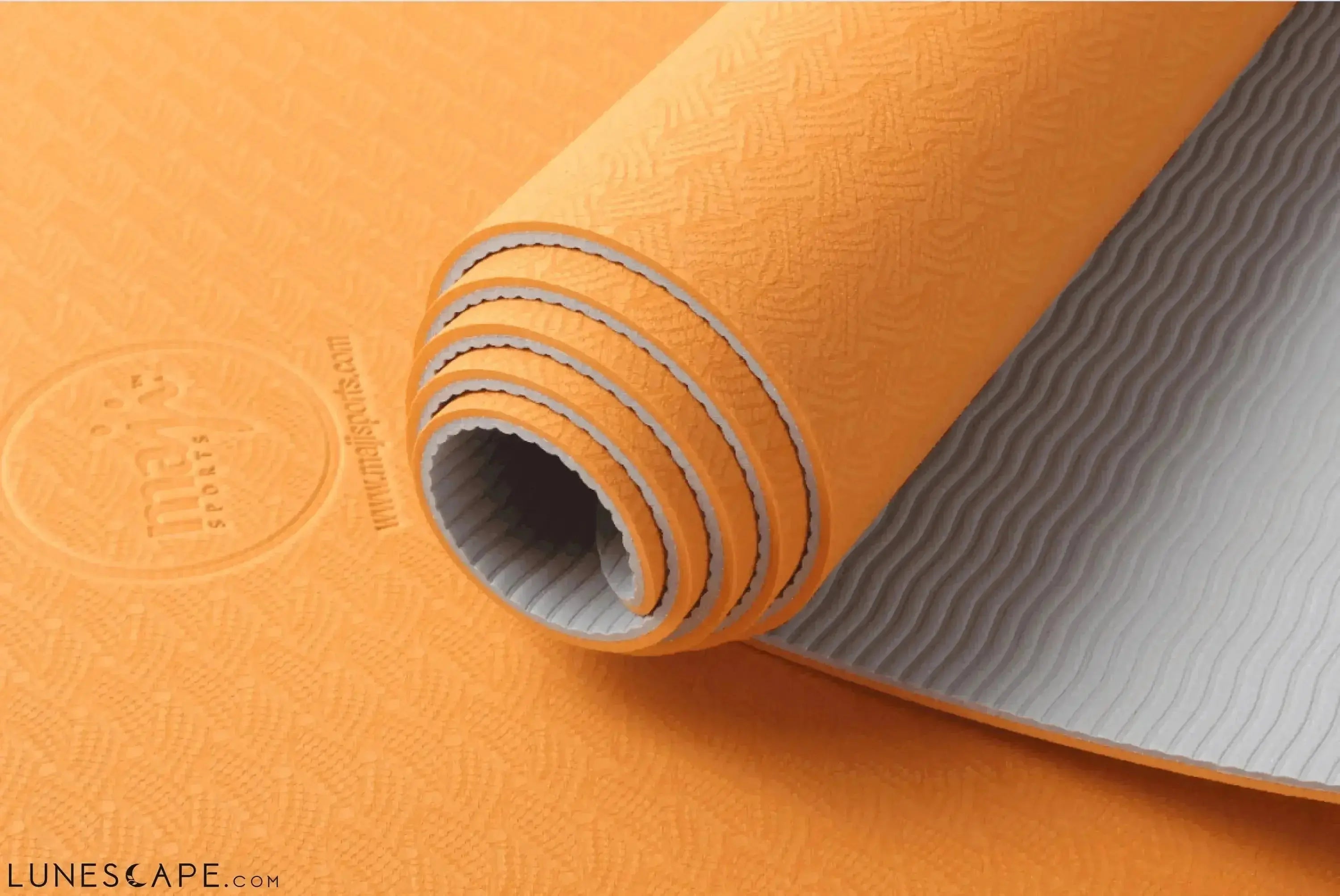 2 Tone TPE Premium Yoga Mat LUNESCAPE