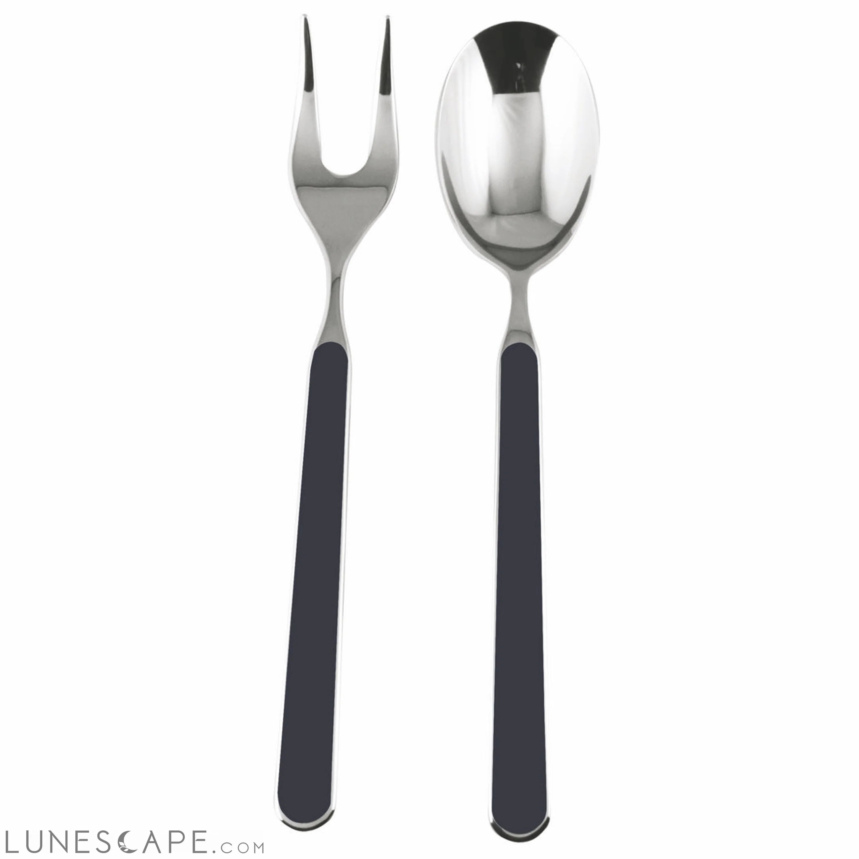 2 PCS SERVING SET   FANTASIA COBALT LUNESCAPE