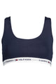 Tommy Hilfiger Blue Cotton Women Sports Bra LUNESCAPE