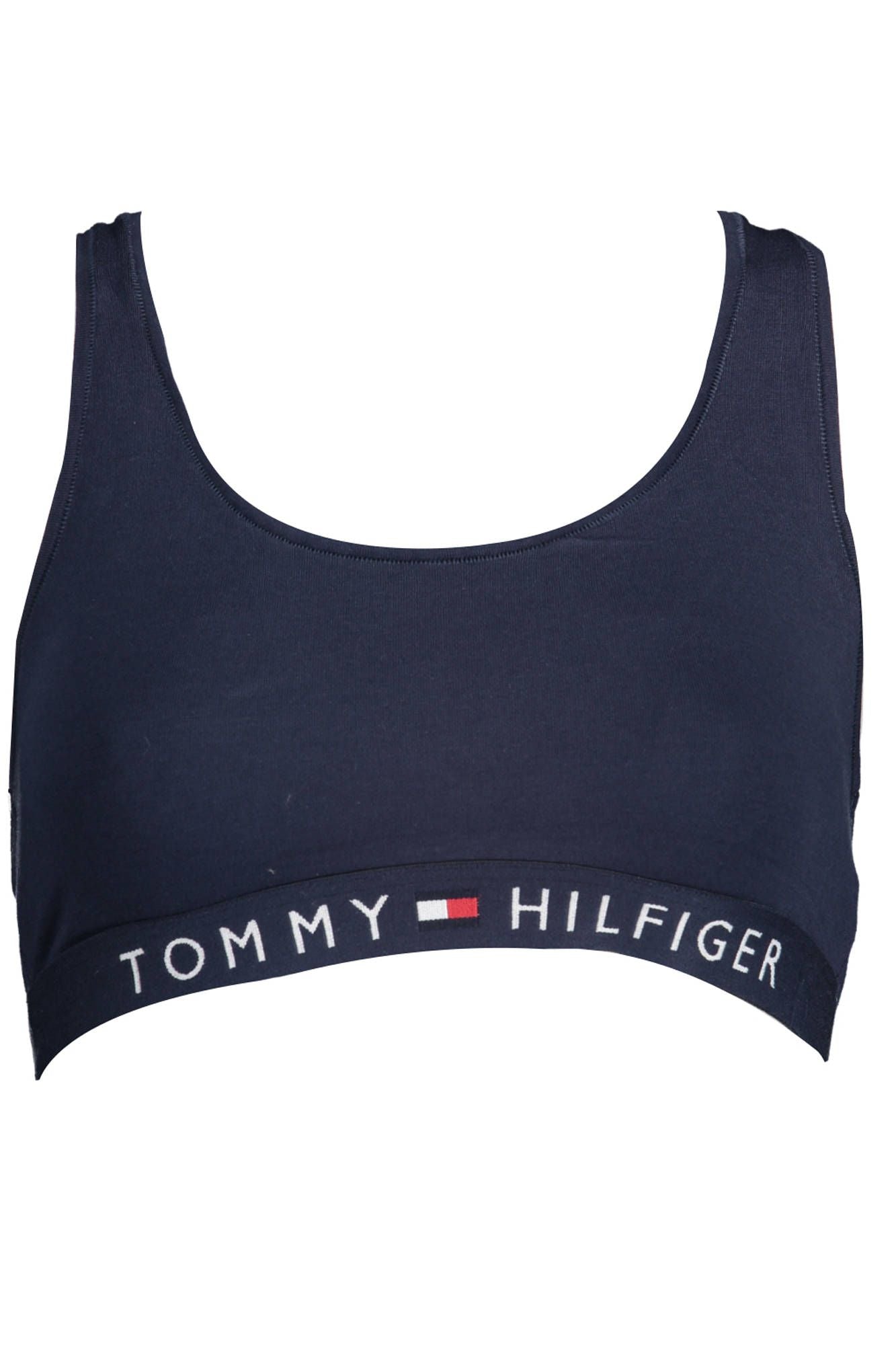 Tommy Hilfiger Blue Cotton Women Sports Bra LUNESCAPE