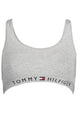 Tommy Hilfiger Gray Cotton Women Sports Bra LUNESCAPE