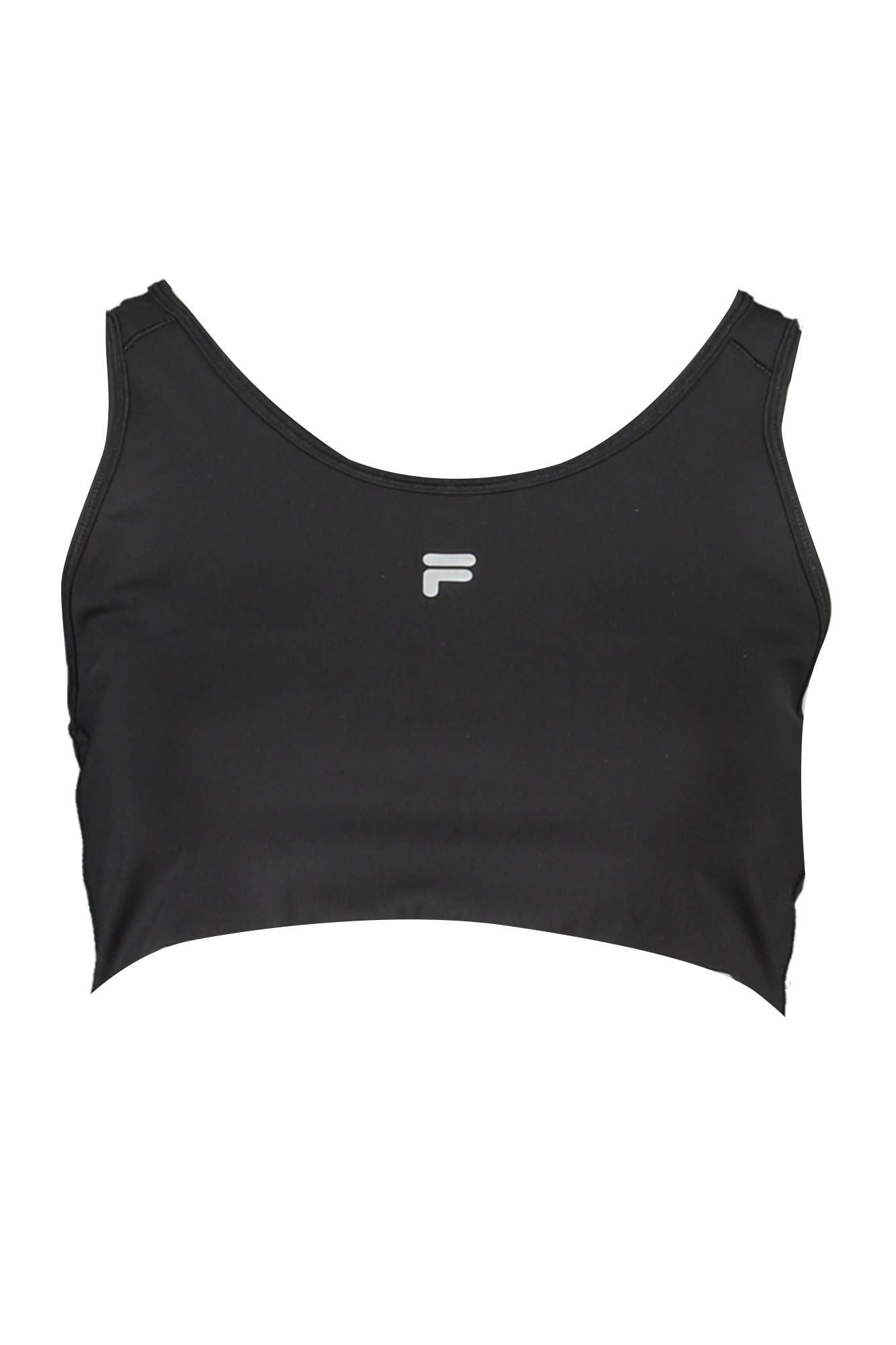 Fila Chic Halterneck Sports Bra with Logo Print LUNESCAPE