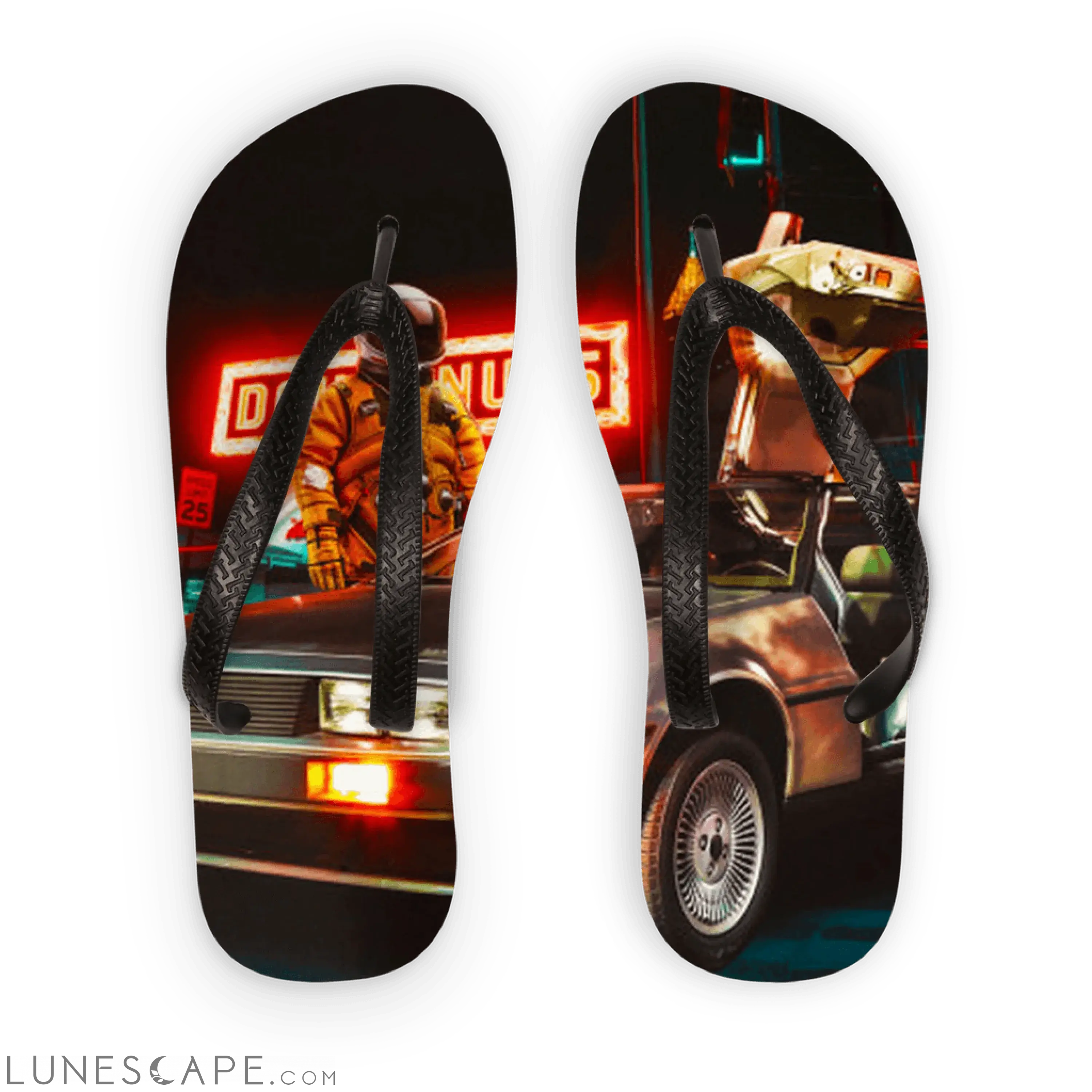 237am Adult Flip Flops LUNESCAPE