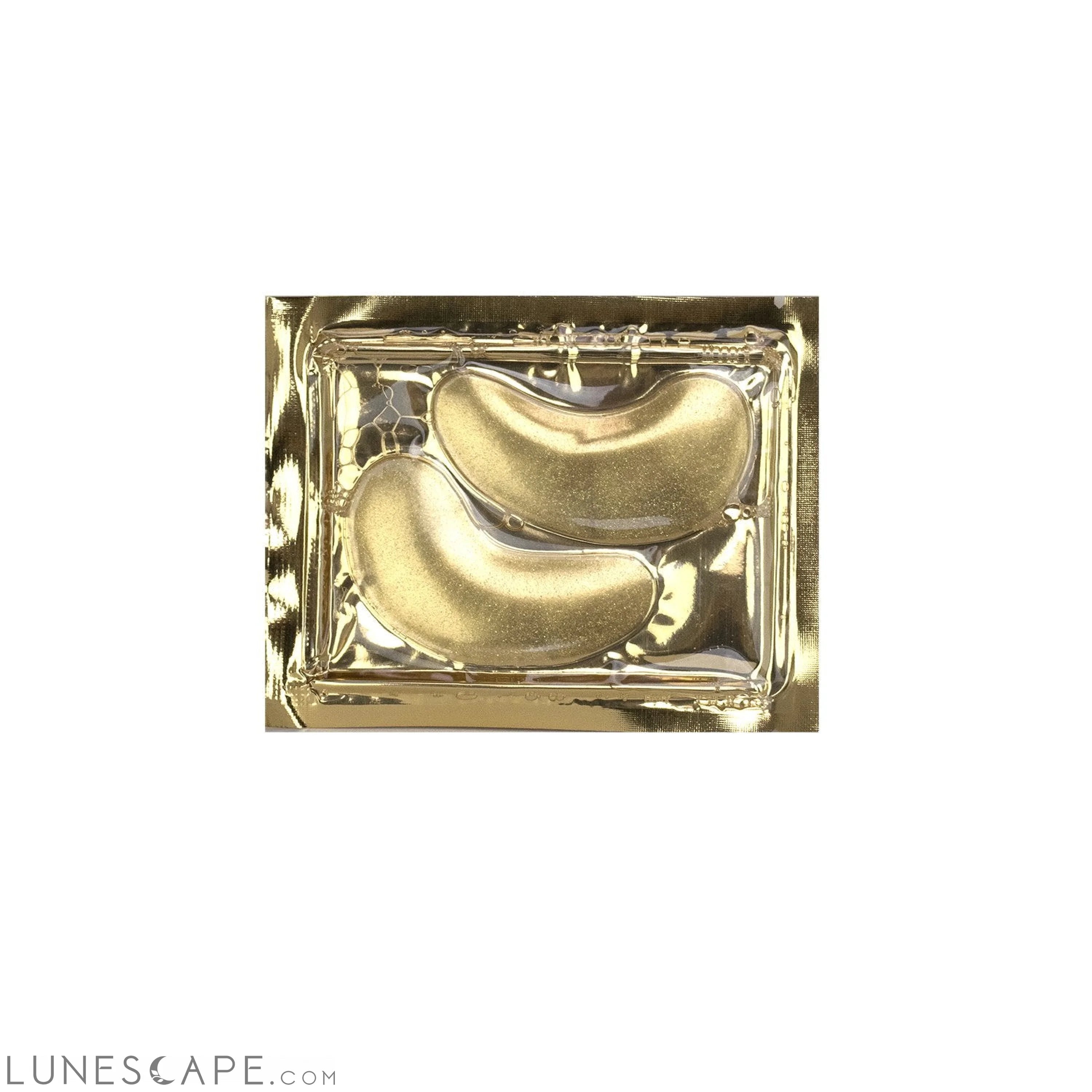 24K Gold Eye Mask-12 Count LUNESCAPE