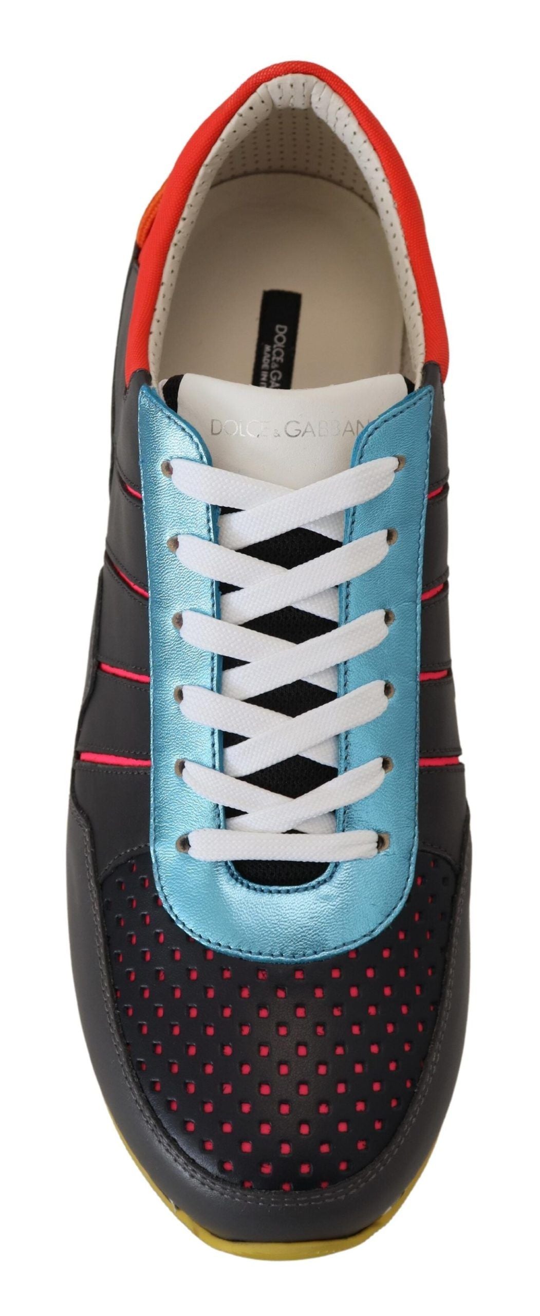 Dolce & Gabbana Multicolor Sport Low Top Shoes Sneakers LUNESCAPE