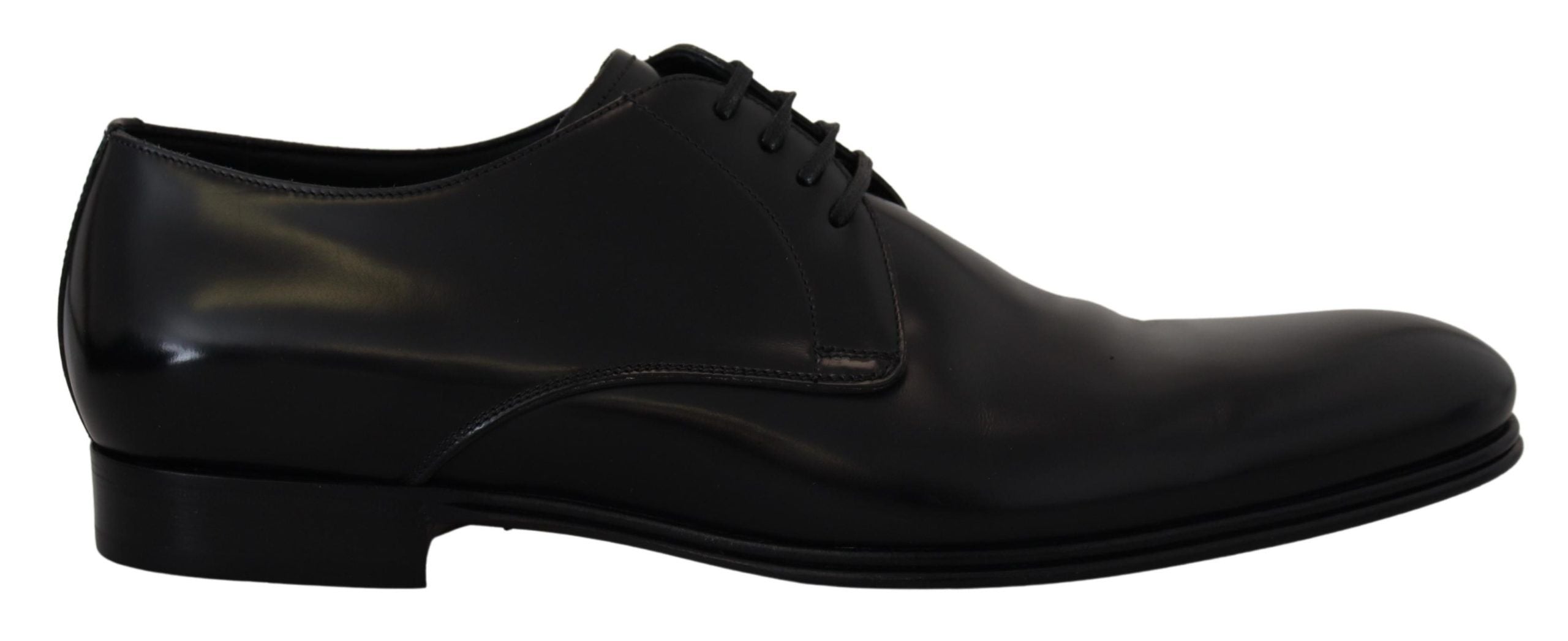 Dolce & Gabbana Black Leather Formal Dress Shoes LUNESCAPE
