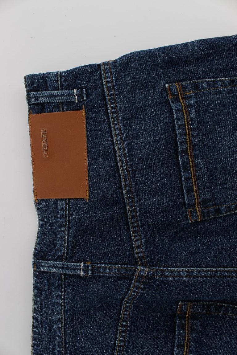 Acht Chic Baggy Loose Fit Blue Jeans for Men LUNESCAPE