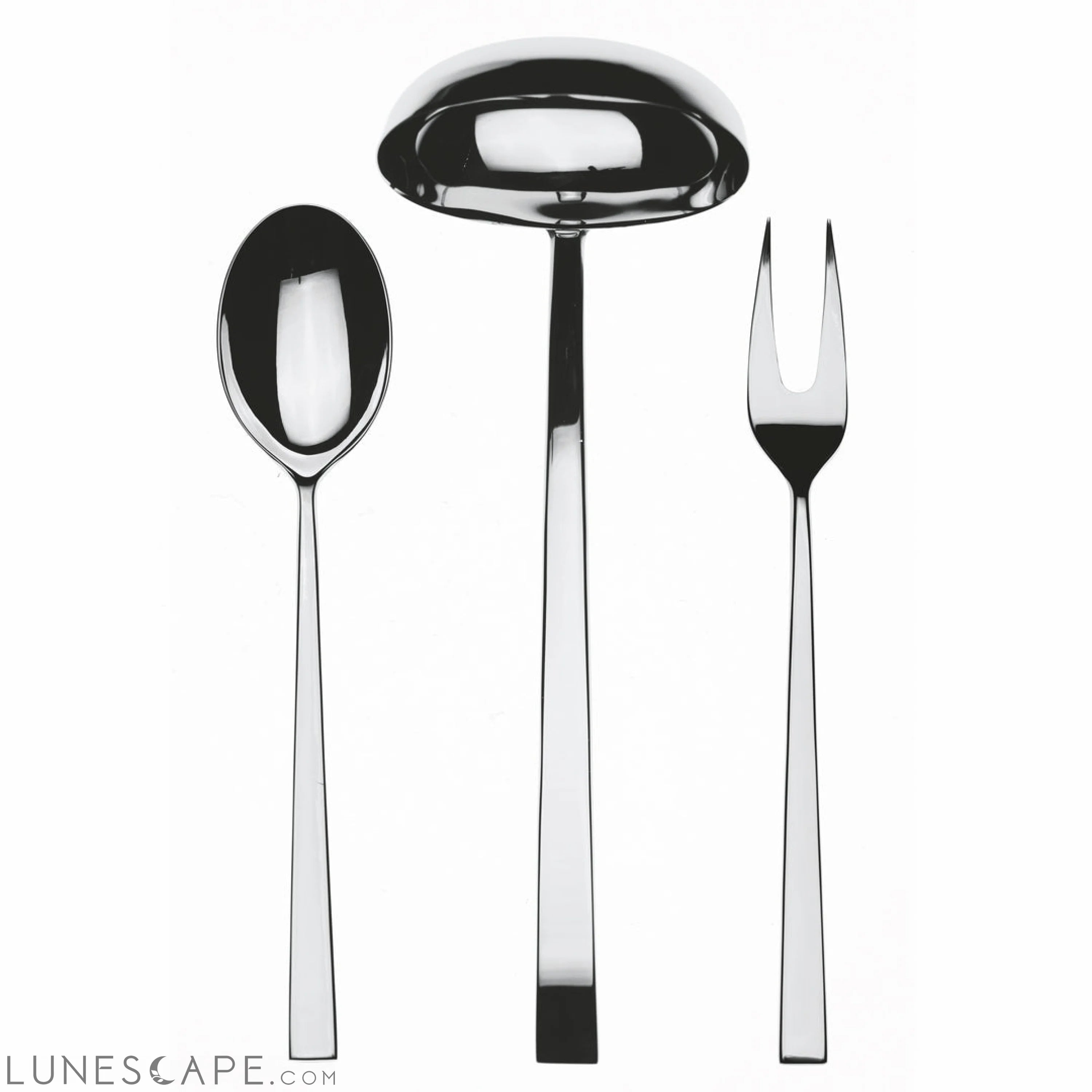 3 Pcs Serving Set (Fork Spoon and Ladle) ATENA LUNESCAPE