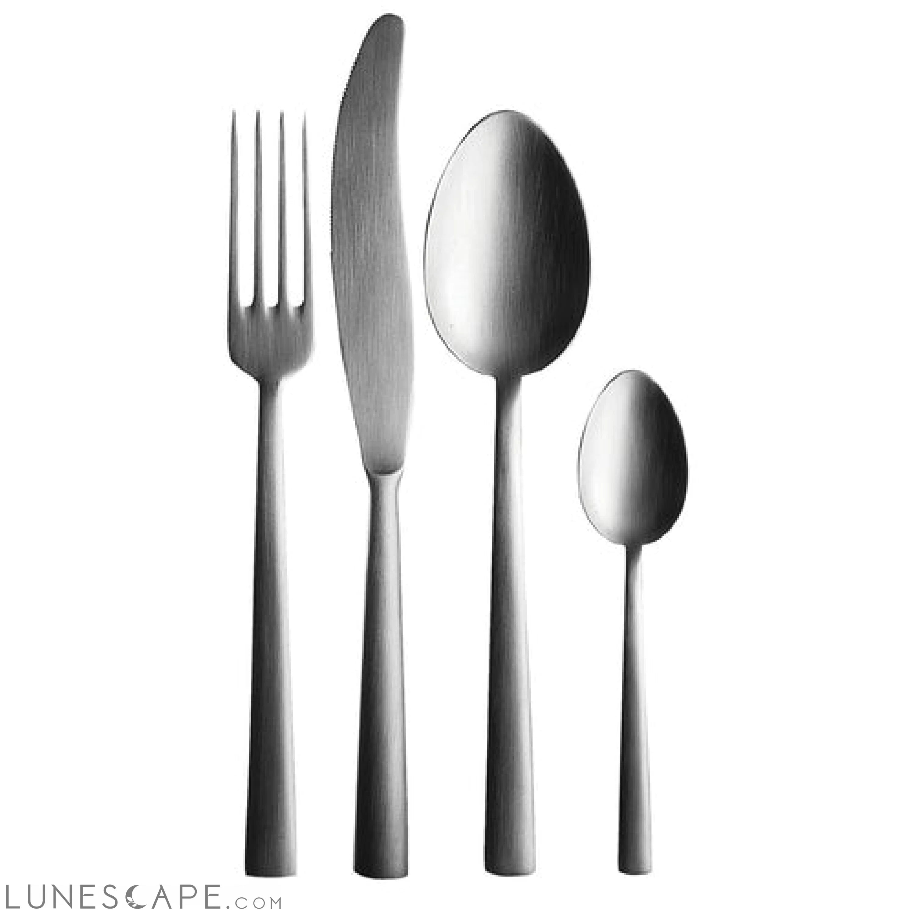 3 Pcs Serving Set (Fork Spoon and Ladle) LEVANTINA ICE LUNESCAPE
