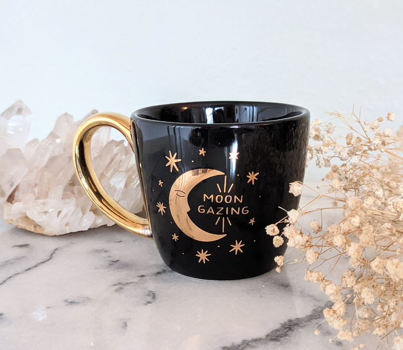 Lunar & Solar Ceramic Mug | Goddess Provisions LUNESCAPE