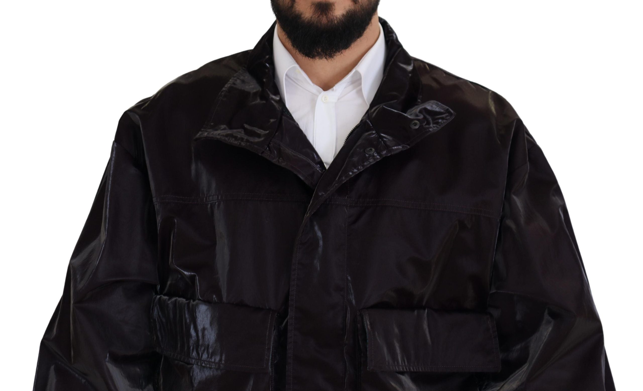 Dolce & Gabbana Bordeaux Cargo Jacket