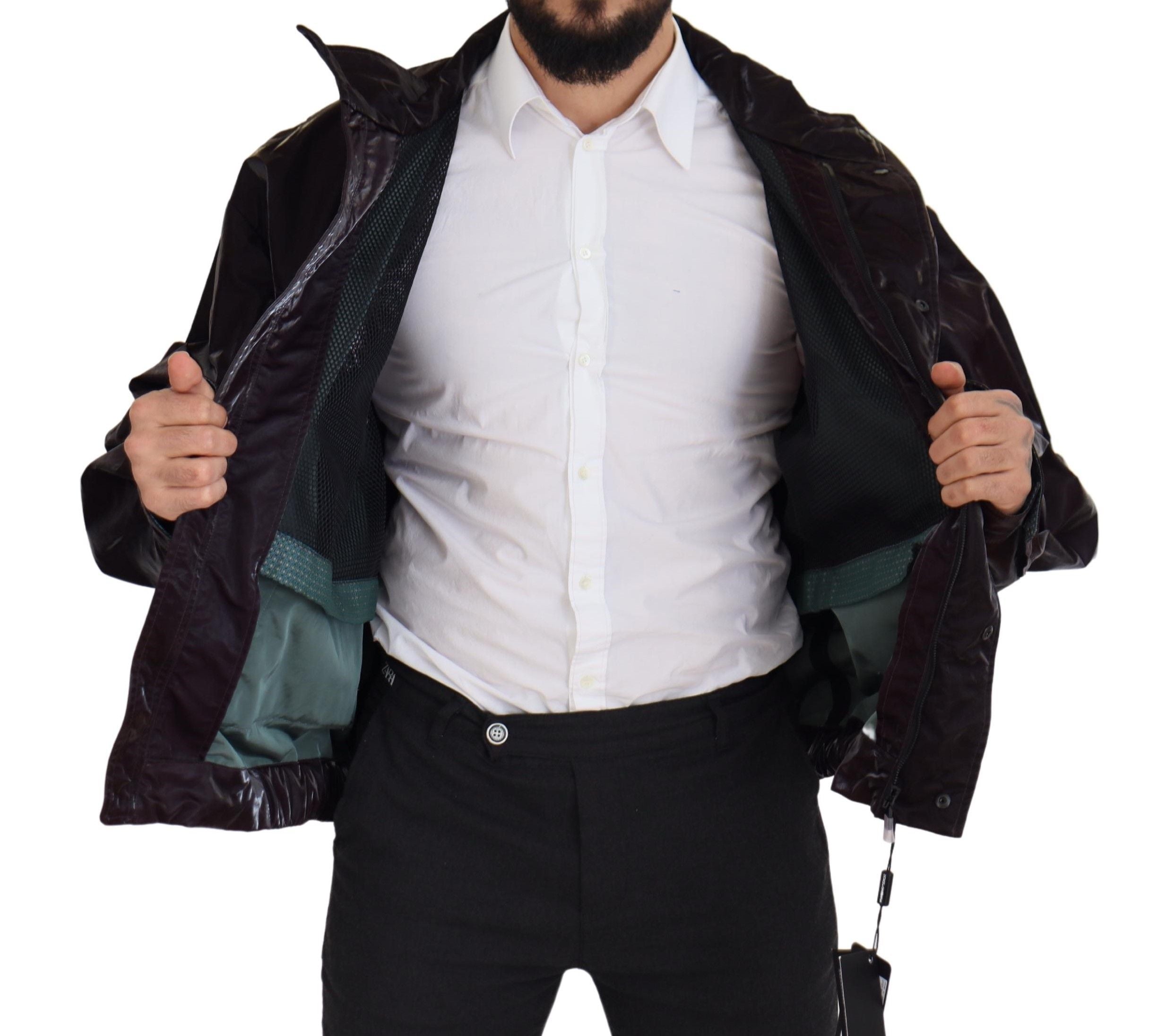 Dolce & Gabbana Bordeaux Cargo Jacket